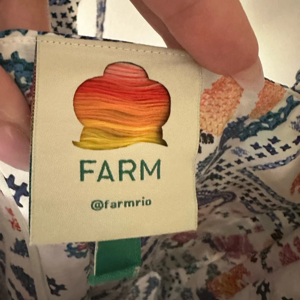 FARM Rio Floral Puff Sleeve Women's Romper XS - Picture 9 of 12